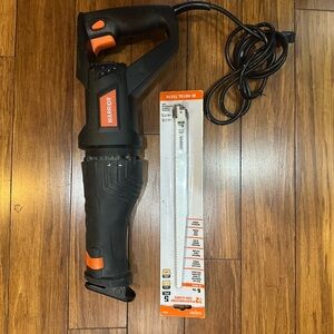 Warrior Black and Orange Power Saw